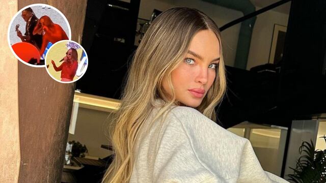 Belinda le da pelotazo a un fan y no se pudo aguantar la risa.