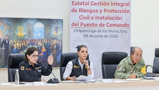 Evelyn Salgado y Laura Velázquez instalan Puesto de Mando para enfrentar los efectos de Boris en Guerrero
