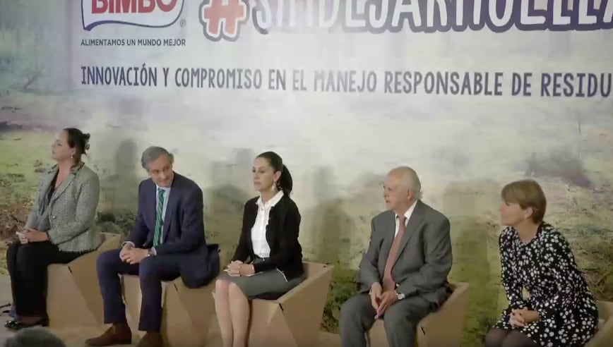 Daniel Servitje y Claudia Sheinbaum