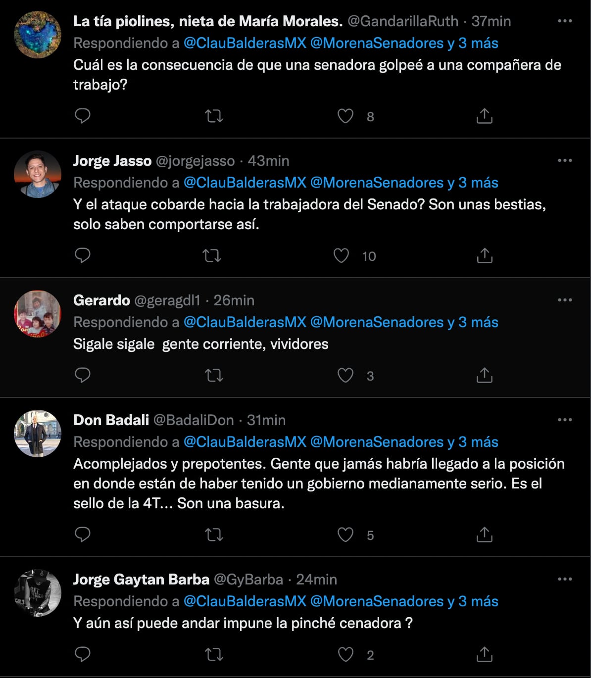 VIDEO: Claudia Balderas, de Morena, tiene incómodo momento con trabajadora borracha en la Cámara de senadores