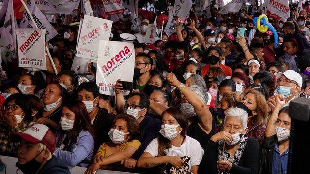 Militantes de Morena