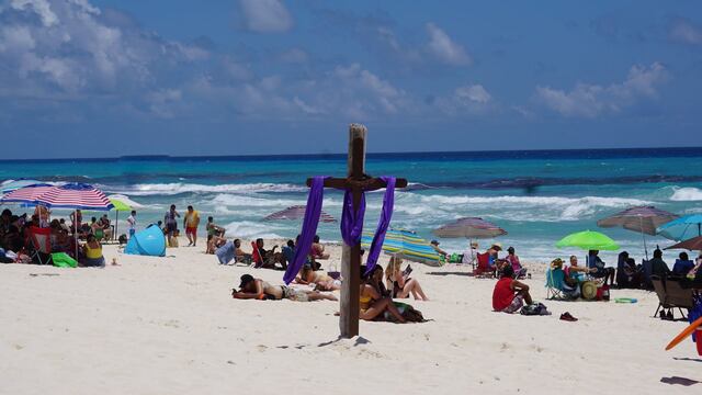 Playas de Cancún en Semana Santa 2022