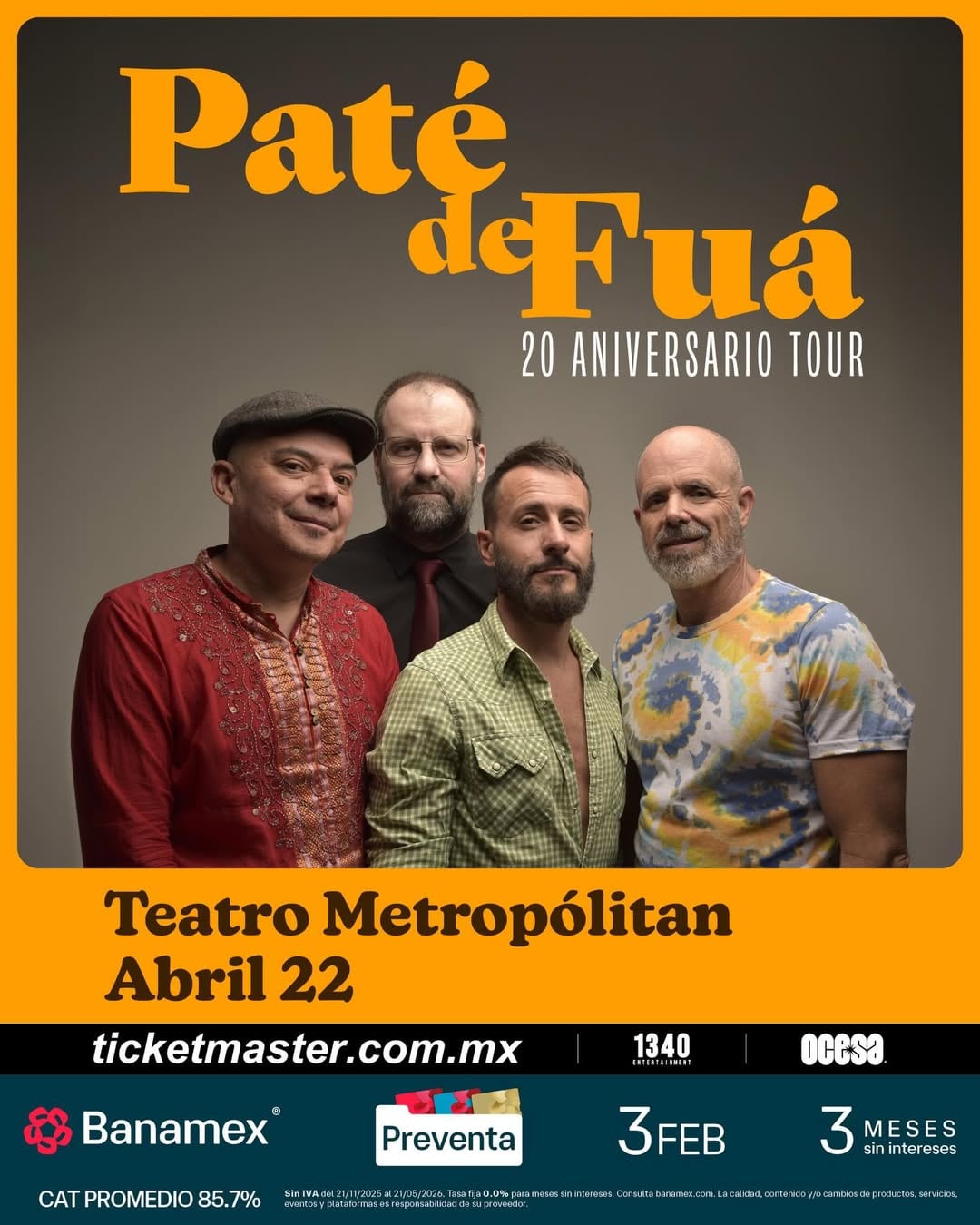 Paté de Fuá en el Teatro Metropólitan