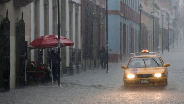 Lluvia en Oaxaca
