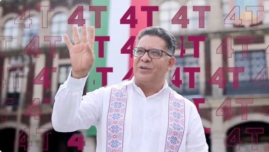 Rabindranath Salazar buscará ser candidato de Morena