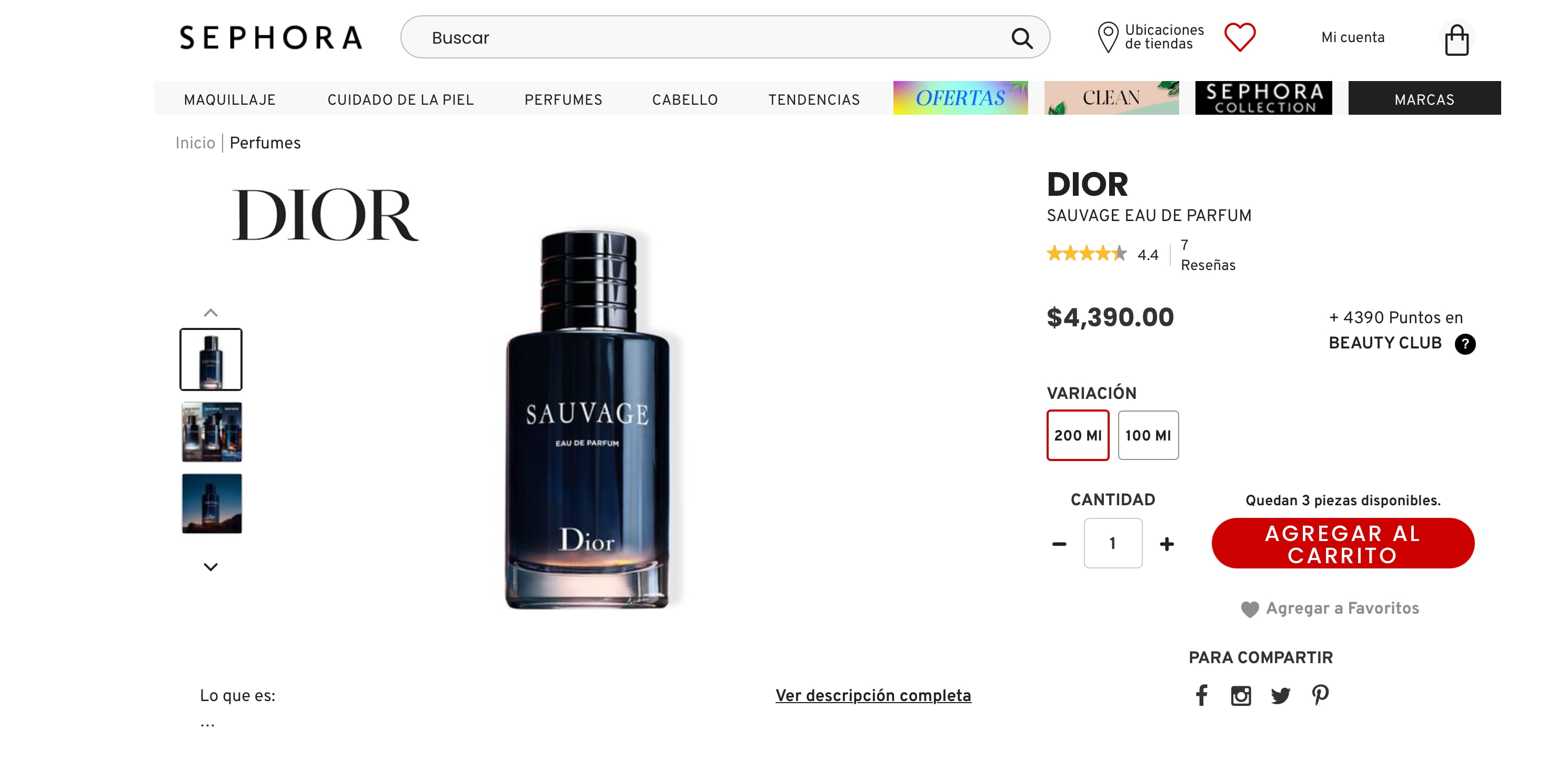 Esto cuesta el perfume que anuncia Johnny Depp, Sauvage de Dior