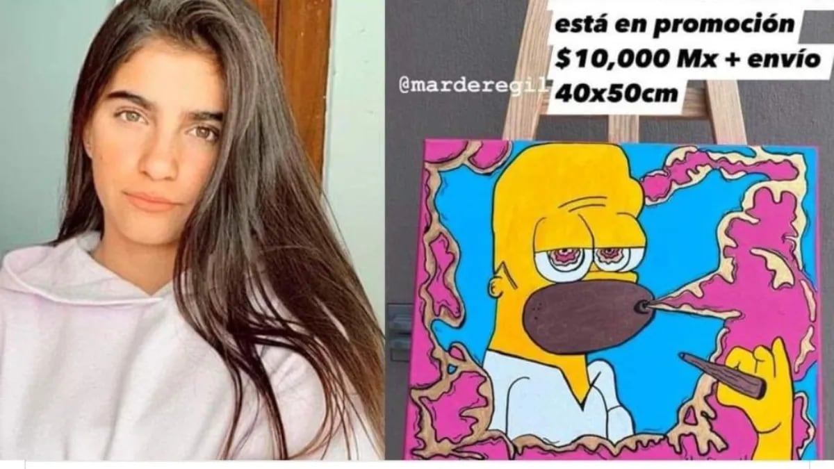 Mar de Regil vuelve a ser tundida por vender cuadros feos en 10 mil pesos y todavía te cobra el envío