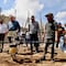 Rubén Rocha Moya supervisa construcción de la Escuela Secundaria Técnica No. 101 de Valle Alto