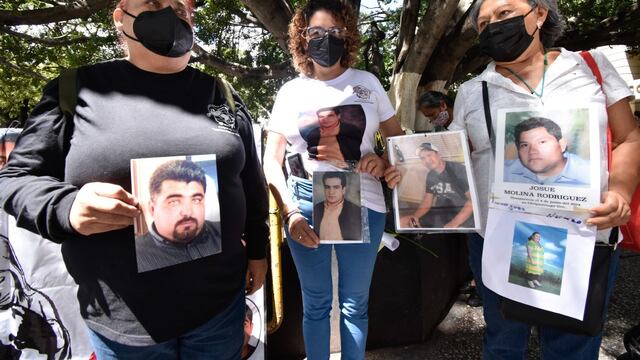 Protesta por desaparecidos en Guerrero