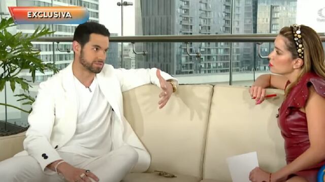 Eleazar Gómez entrevista programa Hoy