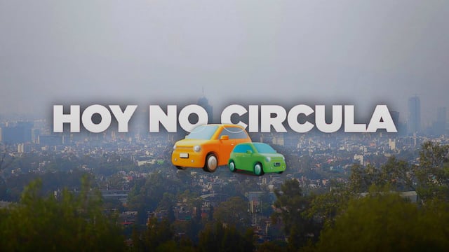 Hoy no Circula por Fase 1 de contingencia ambiental en CDMX