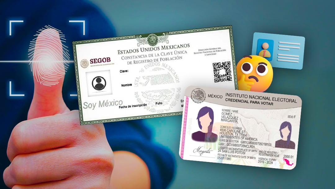 Diferencias entre nueva CURP y credencial del INE