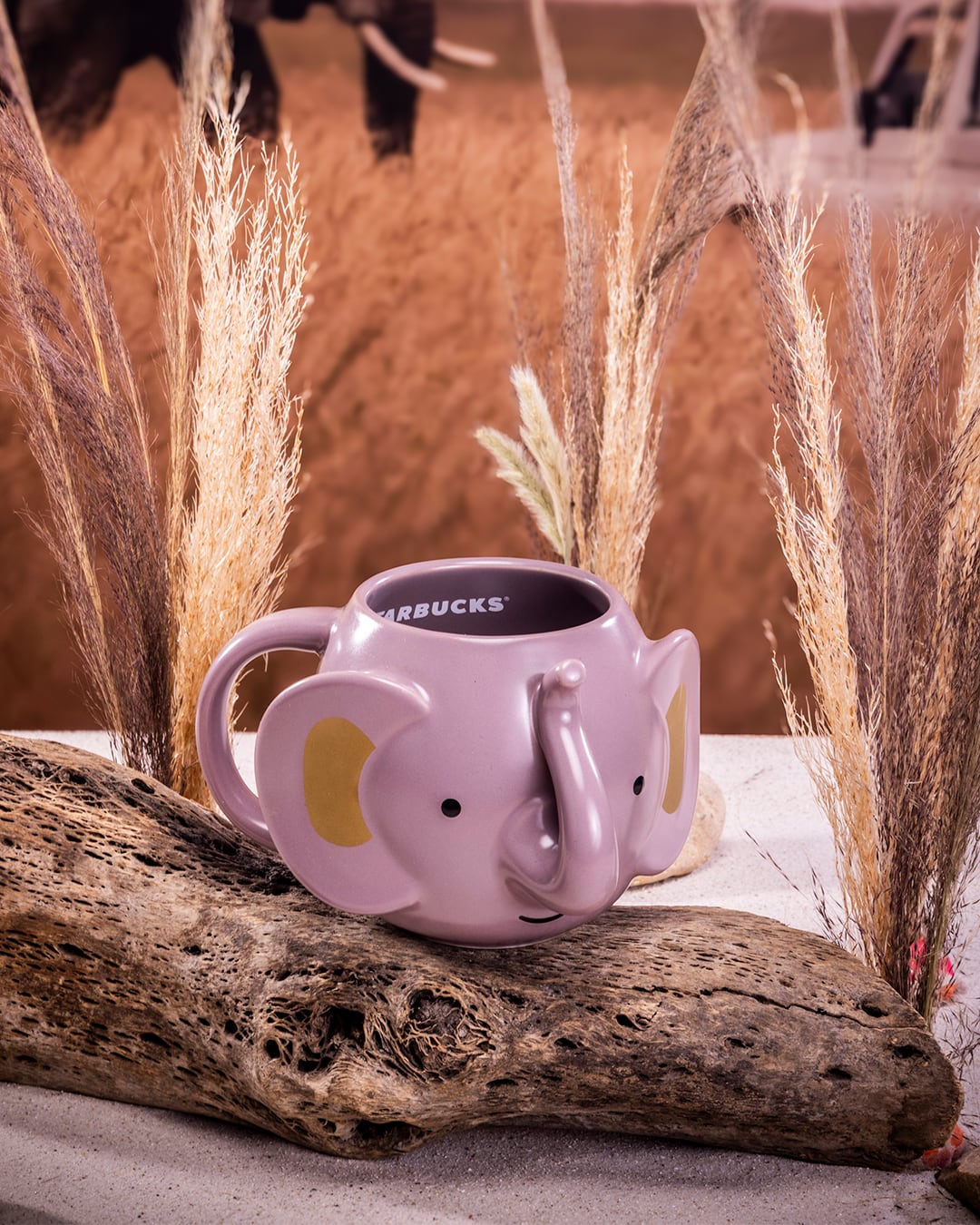 Taza de elefante de Starbucks