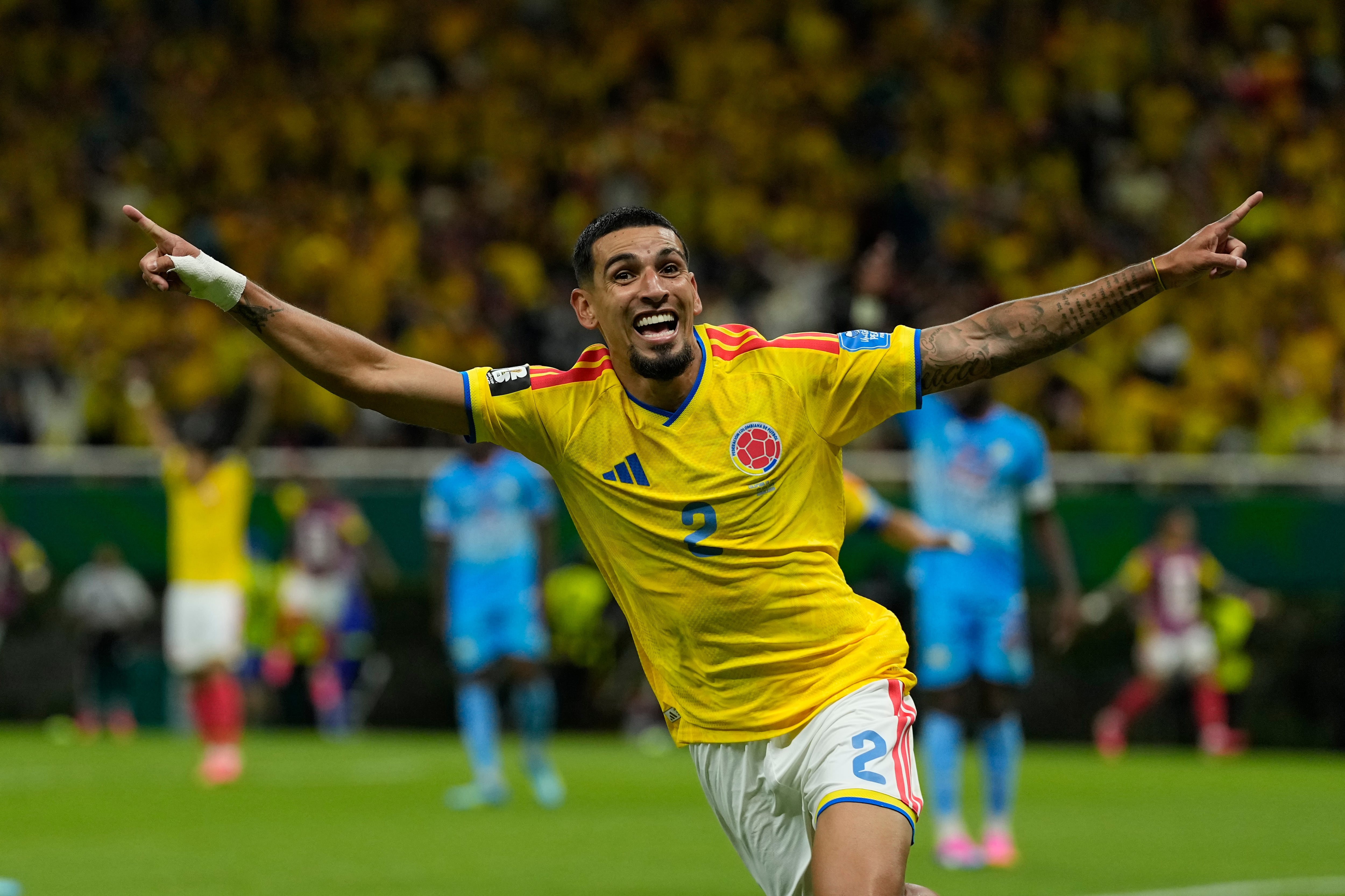 Colombia derrota al Congo y es líder del Grupo K.
