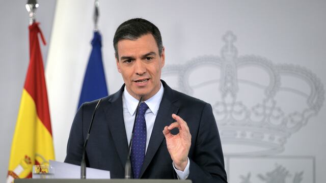 Pedro Sánchez.