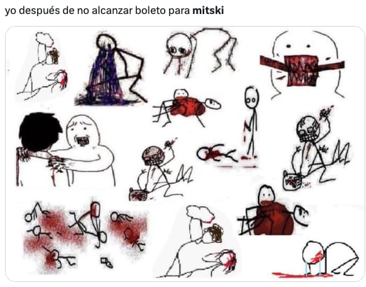 Los memes expresan la tristeza de los fans de Mitski al no alcanzar boletos para su concierto en México