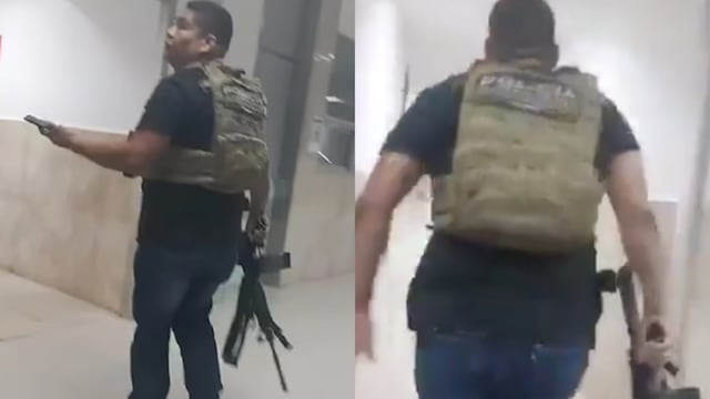 Policías irrumpen en hospital del IMSS en Reynosa para detener a un sicario armado