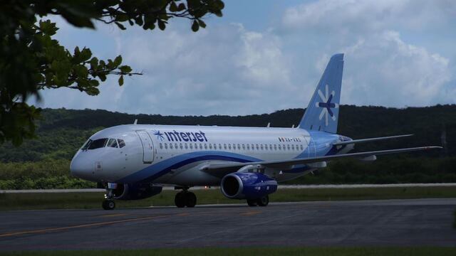 Avión de Interjet