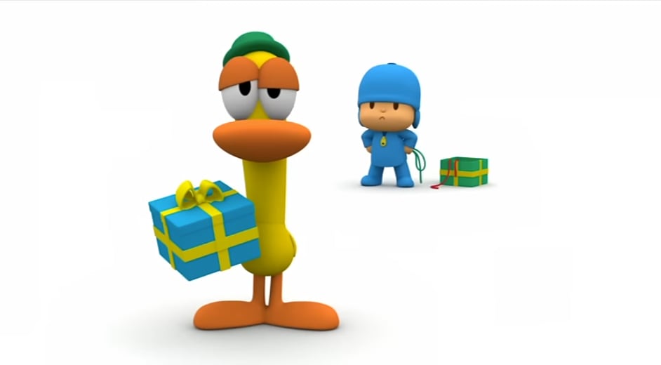 Pocoyó para ver por el Día de Regalar