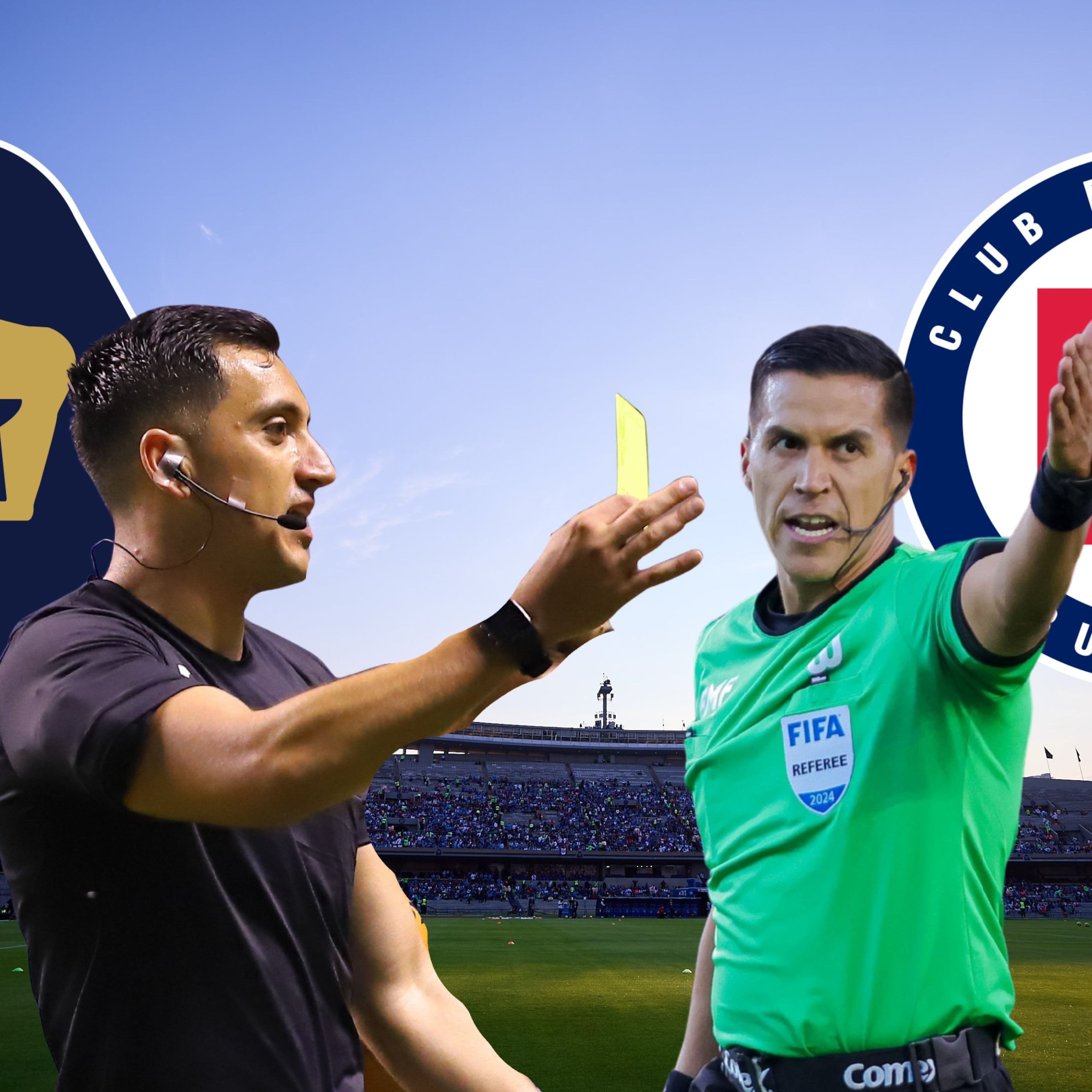 Árbitros para la Final Pumas vs Cruz Azul: Antecedentes y polémicas