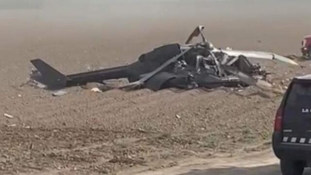 Helicóptero de Guardia Nacional cae cerca de frontera de Estados Unidos y México