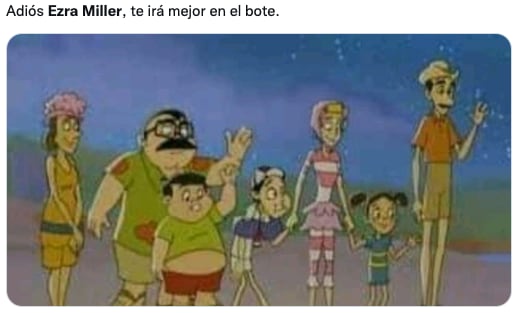 Memes de Ezra Miller y su segundo arresto