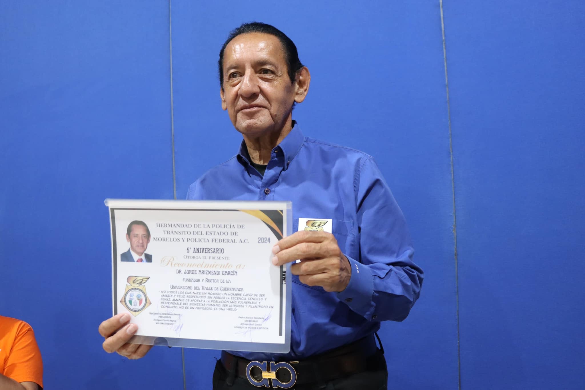 Jorge Arizmendi García, rector de la Univac en Cuernavaca