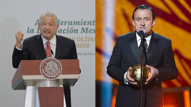 Mikel Arriola y López Obrador