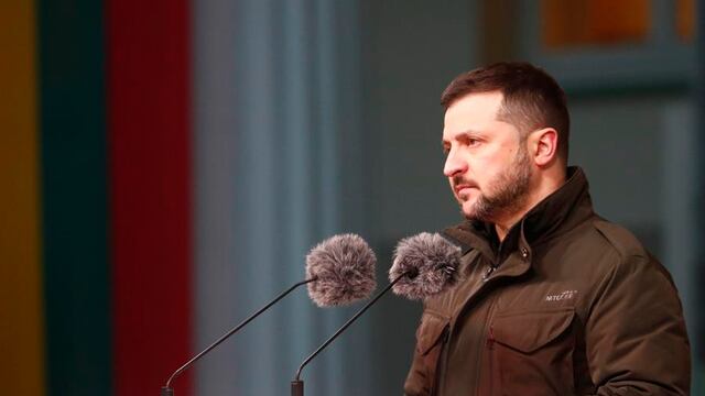 Volodímir Zelenski, presidente de Ucrania