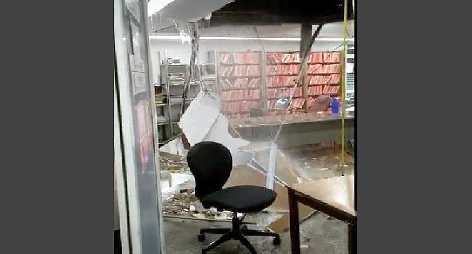 Inundación del hospital “20 de Noviembre”