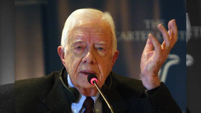 El expresidente de EU Jimmy Carter anuncia que sufre de cáncer