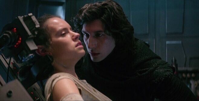 Rey y Kylo Ren