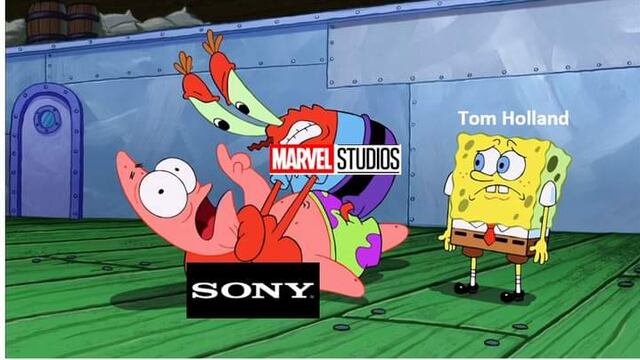 Meme de la filtración de 'Spider-Man: No Way Home'