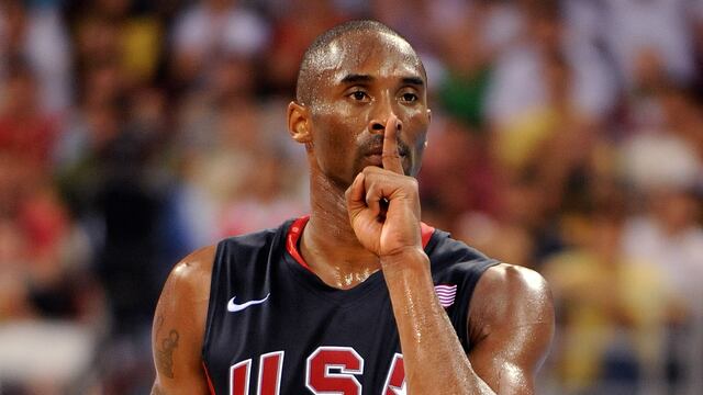 Kobe Bryant con Estados Unidos.
