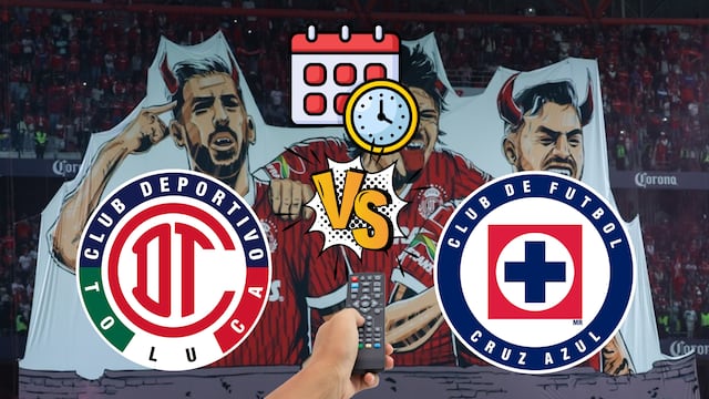 Toluca recibe a Cruz Azul en el partido por el trofeo Campeón de Campeones