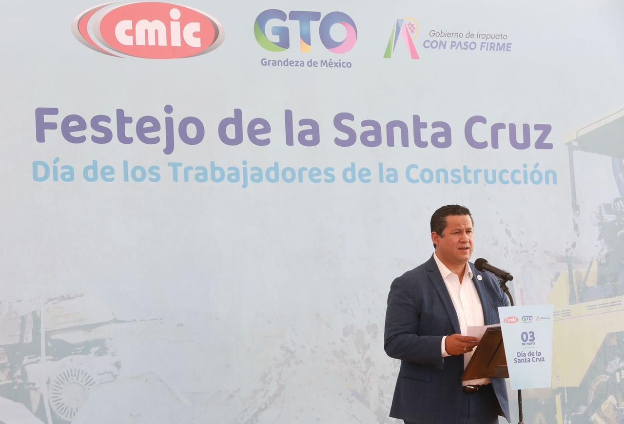 Diego Sinhue Rodríguez festejó el 3 de mayo