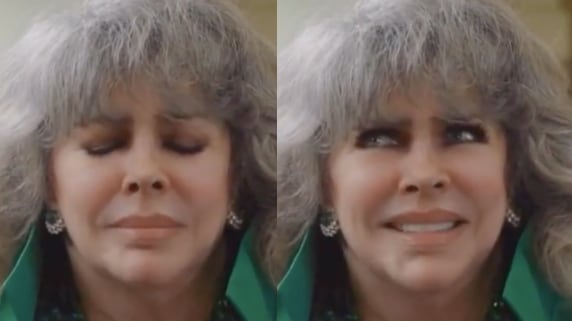 El gesto de Verónica Castro al decir que Cristian Castro está dedicado a la música ¿y a las mujeres?