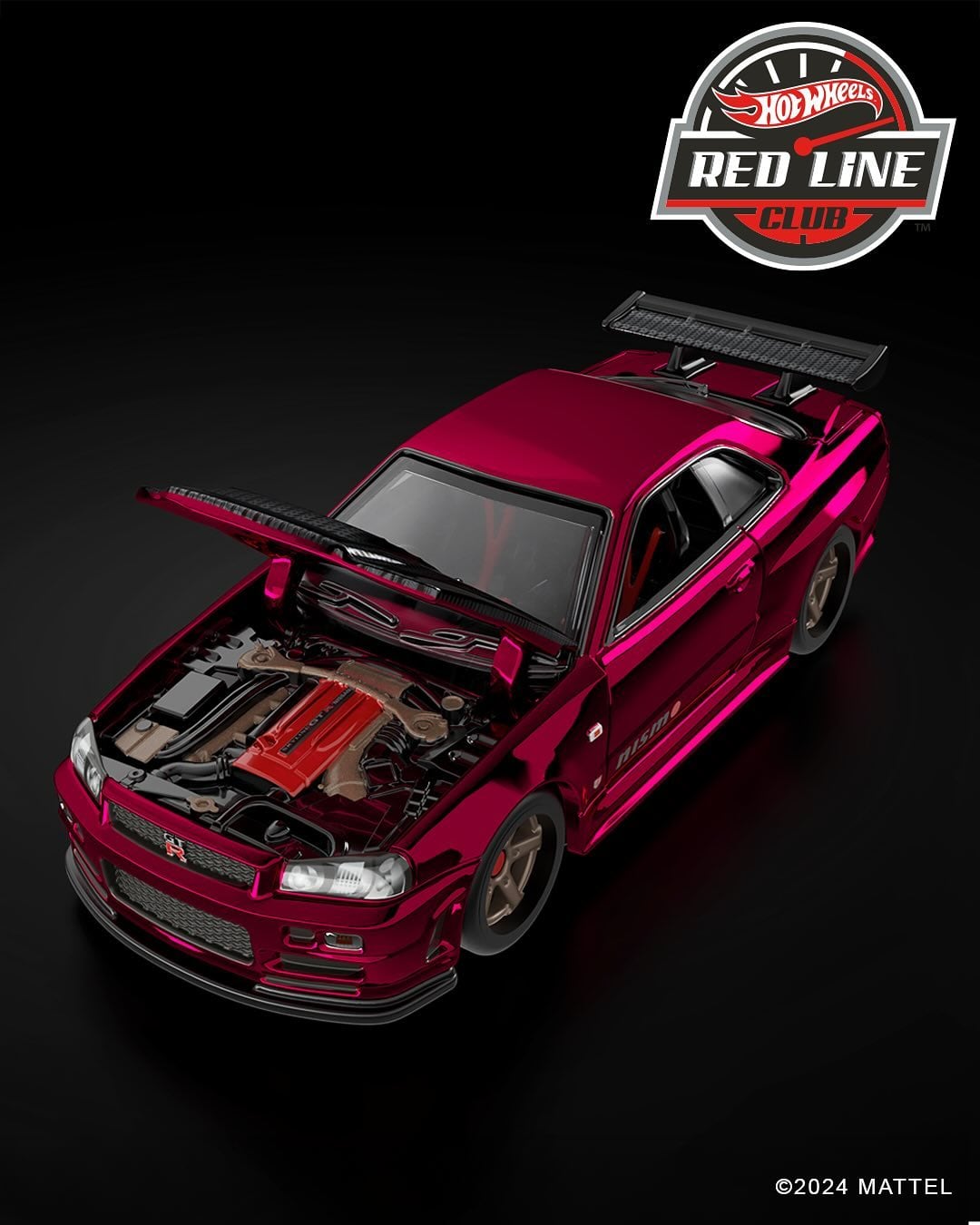Nuevo carro de Hot Wheels Red Line Club: Precio y cómo comprar desde México el Nissan Skyline GT-R