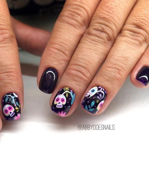 Día de Muertos 2023: Uñas de calavera volumen 2