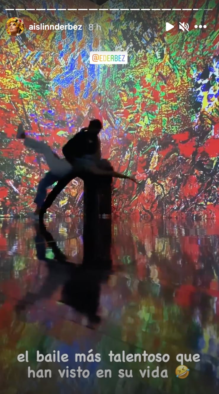 Aislinn Derbez y Eugenio Derbez