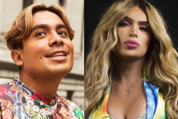 Wendy Guevara y Ricardo Peralta