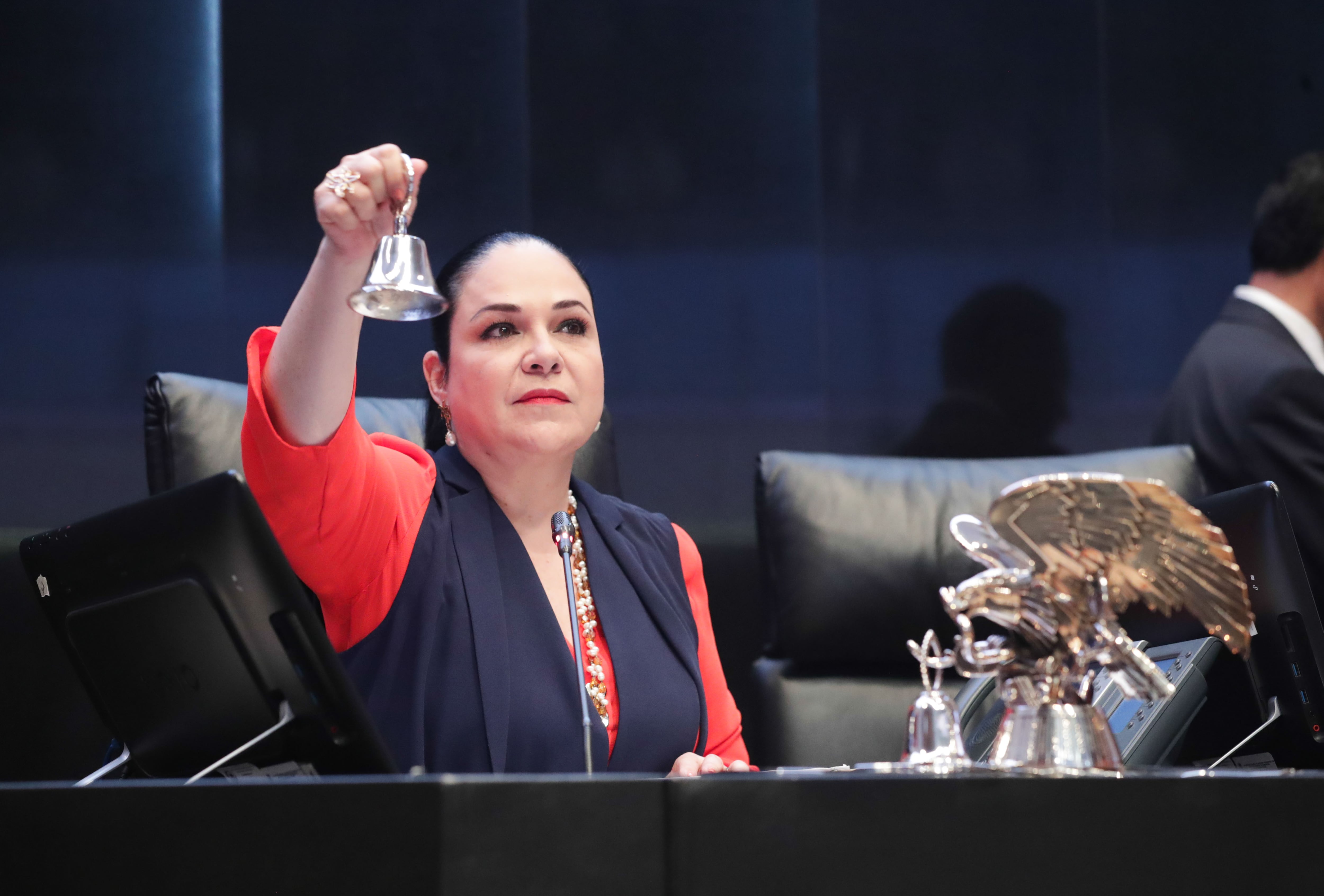 Mónica Fernández Balboa, presidenta del Senado.