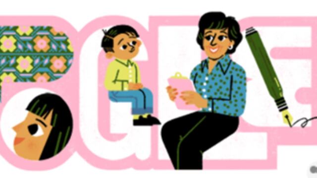 Google dedica su doodle a Martha E. Bernal