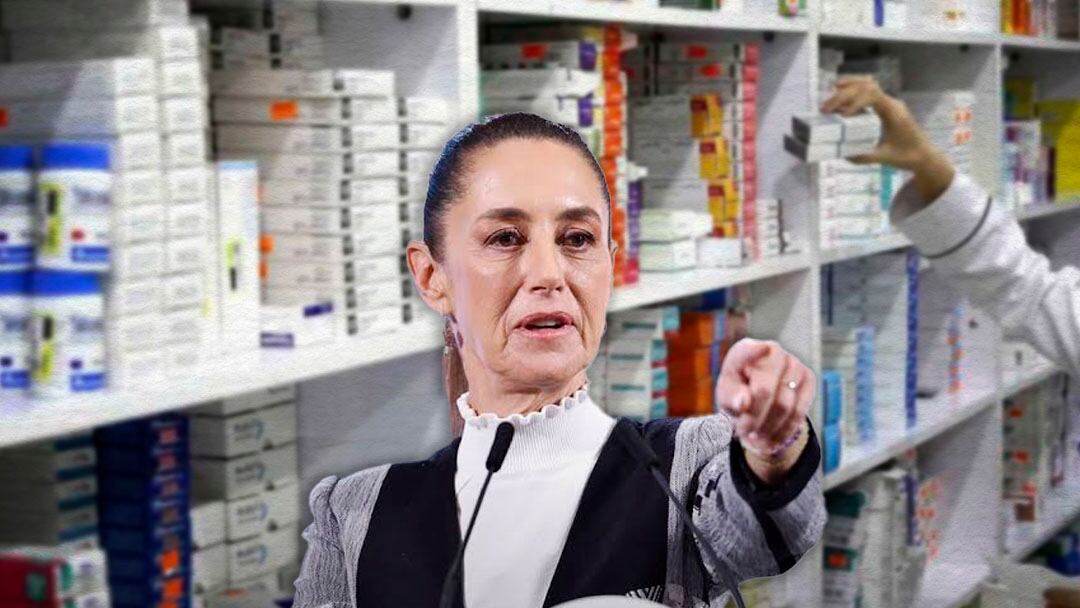 Claudia Sheinbaum espera normalizar abasto de medicamentos en julio.