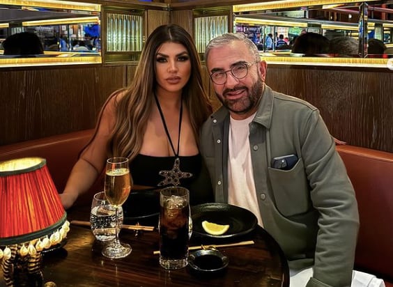 Mariana González y Vicente Fernández Jr.