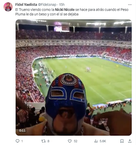 Memes por el beso de Nicki Nicole y Peso Pluma