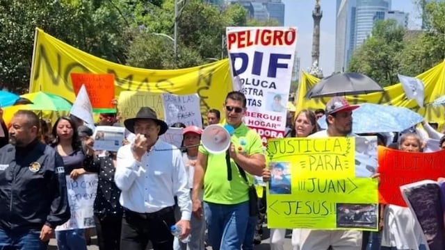 Familia de Juan Jesús protesta en CDMX