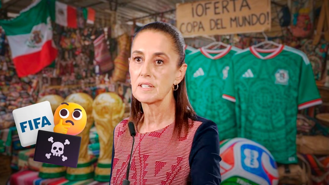 Sheinbaum revela que la FIFA no ha planteado el tema de piratería del Mundial 2026