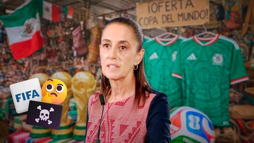 Sheinbaum revela que la FIFA no ha planteado el tema de piratería del Mundial 2026