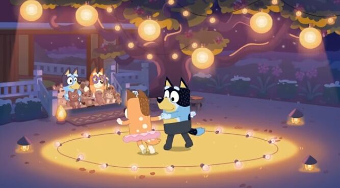Bluey: Bandit baila ballet por el Día Mundial del Ballet